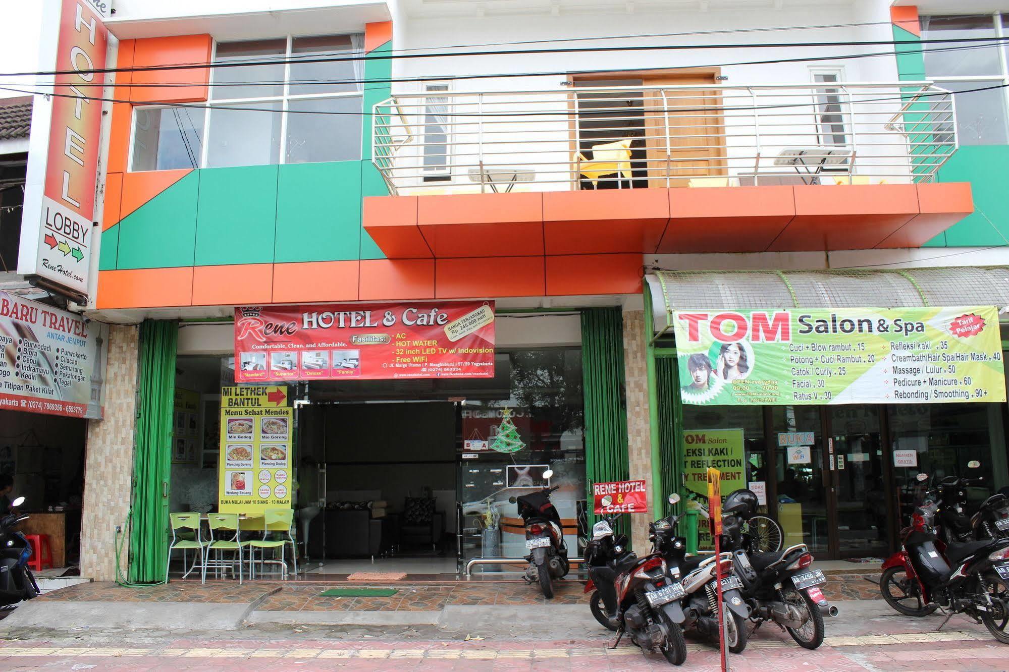 Rene Hotel Jogjacarta Exterior foto